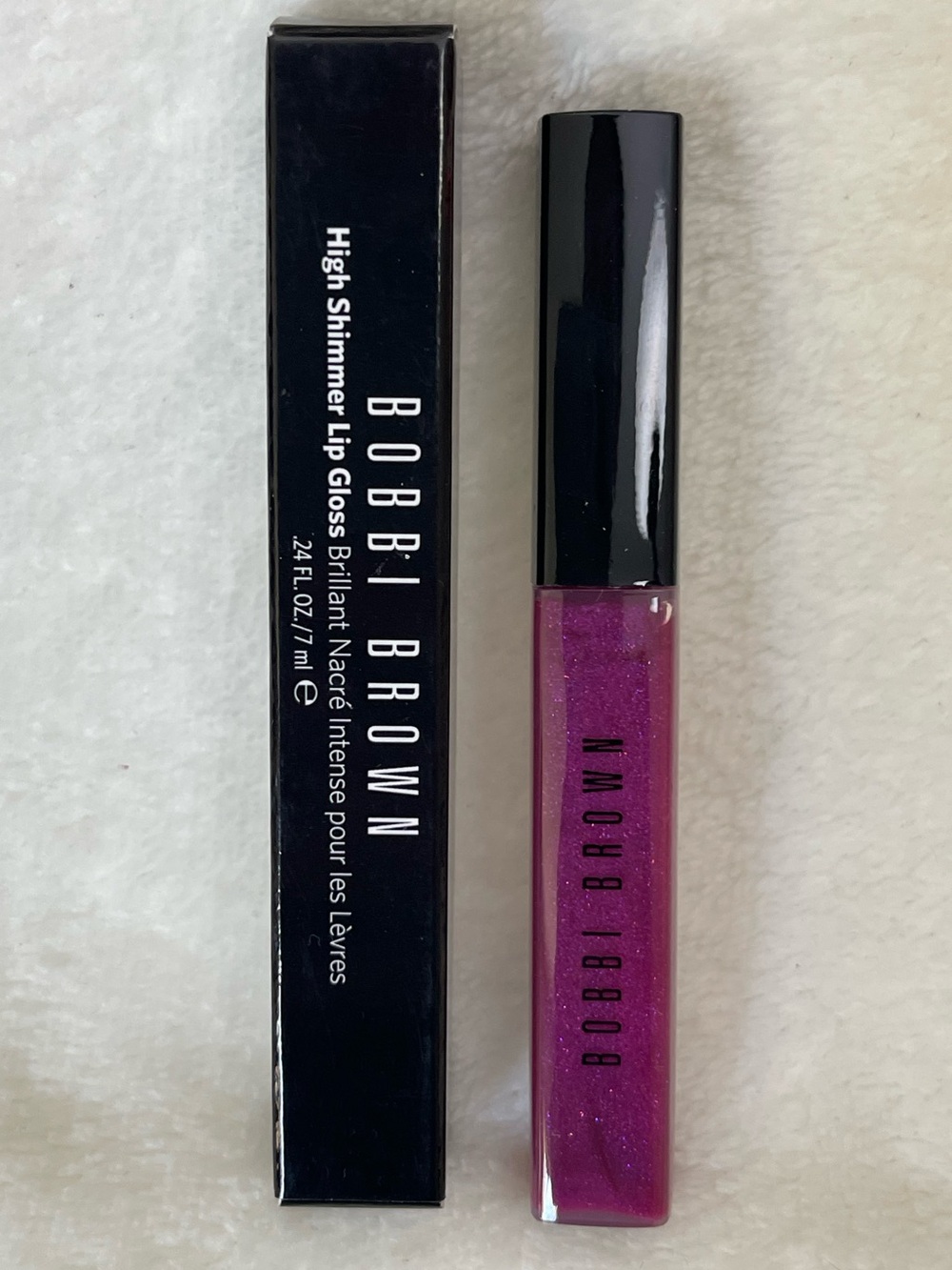 Bobbi Brown Electric Violet 11 High Shimmer Lip Gloss New